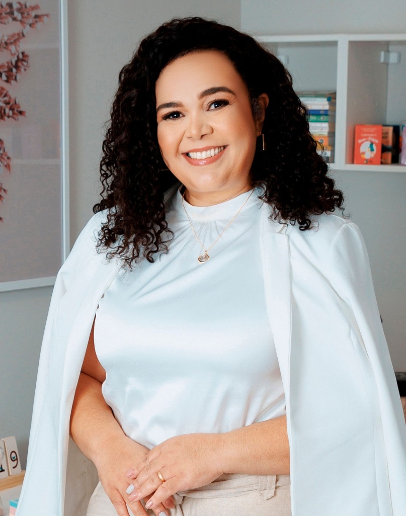Débora Borges em seu consultório